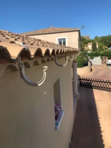 Pose de gouttières 06