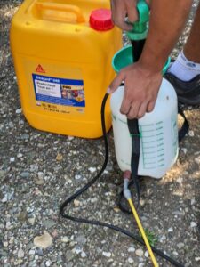 Pulvérisation hydrofuge sur toitures à Mougins