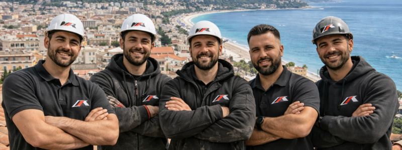 équipe de Falco toiture